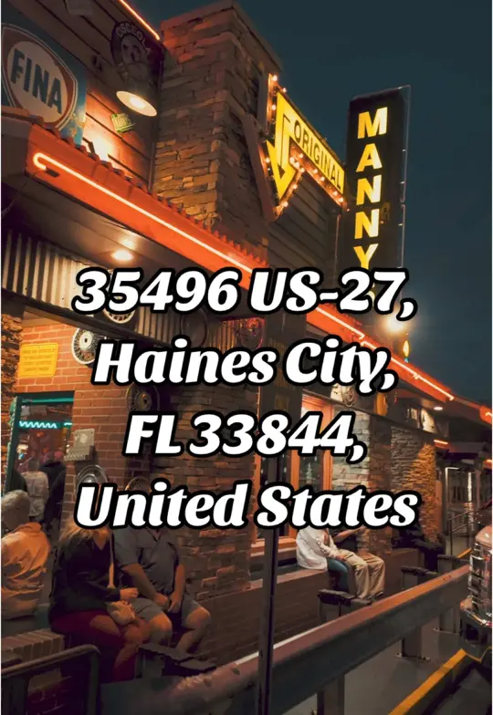 Manny's Original Chophouse in Haines City showing steak, ribs, atmosphere, visit, video by curtiscampbell23 on TikTok