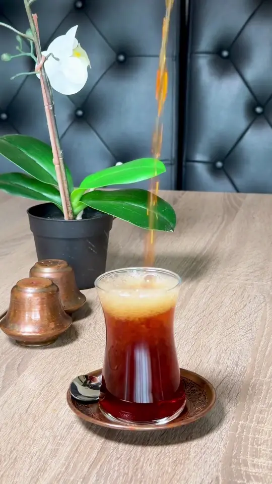 Marash Turkish Cuisine in Hallandale Beach showing restaurant visit, dinner, grilled food, mediterranean dips, turkish tea, video by marash.hallandale on TikTok