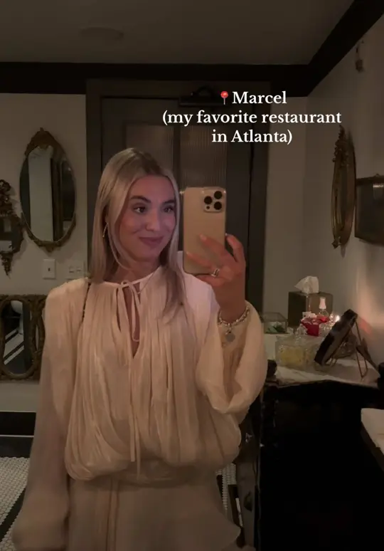 Marcel in Atlanta showing food, meal, special occasion, video by chasebuckleyy on TikTok