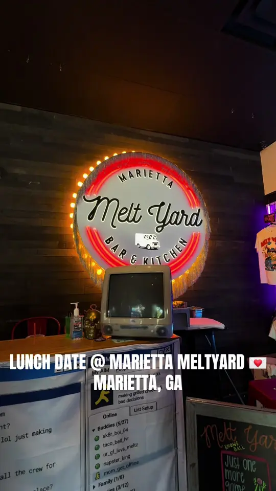 Marietta Melt Yard in Marietta showing review, food, video by brooklynimanihill on TikTok