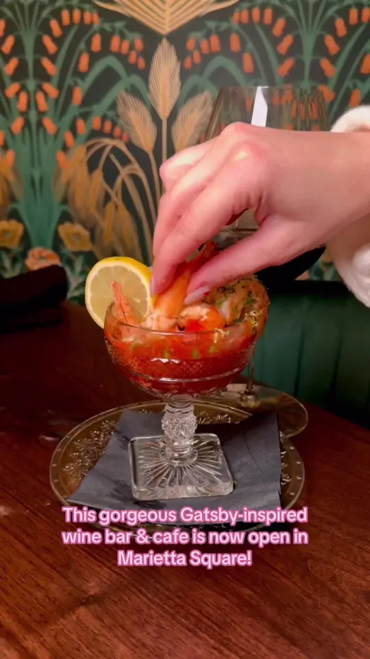 Marietta Proper in Marietta showing cafe, wine bar, video by atlbucketlist on TikTok
