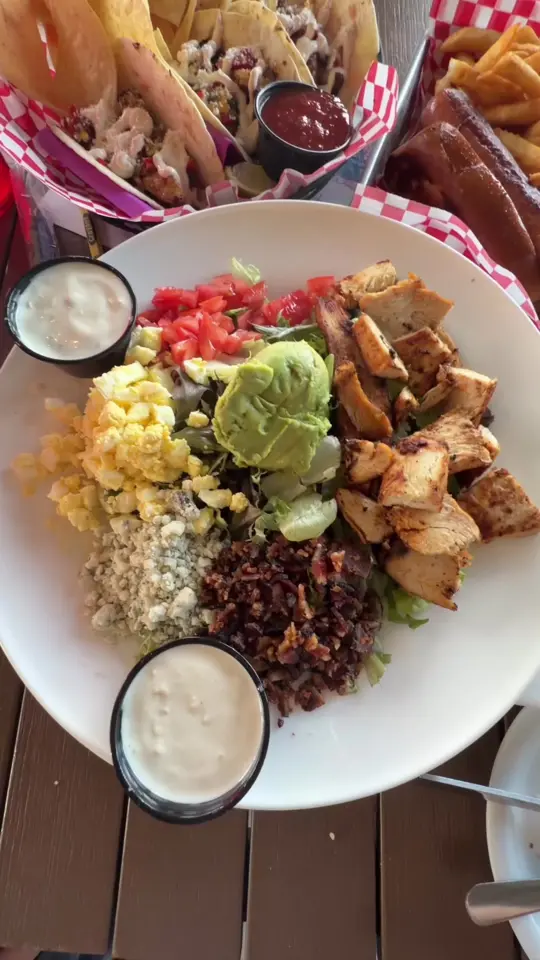 Marina Station in Hiawassee showing food, drinks, atmosphere, live music, lake views, video by mountainsandmain on TikTok