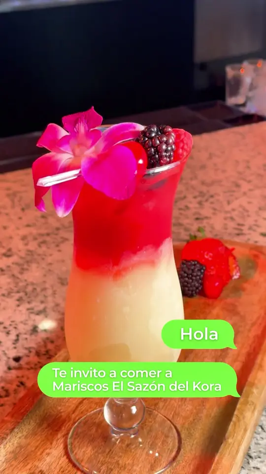 Mariscos el Sazon del Kora in Doraville showing seafood, lobster, cocktails, video by sazondelkora on TikTok