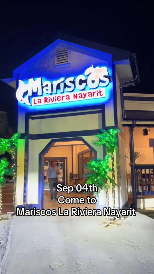 Mariscos La Riviera Nayarit in Morrow showing event, live music, video by uriel.umc on TikTok