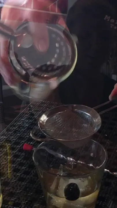 Marlow's Tavern in Alpharetta showing cocktail, new fashioned, video by Marlow's Tavern on Facebook