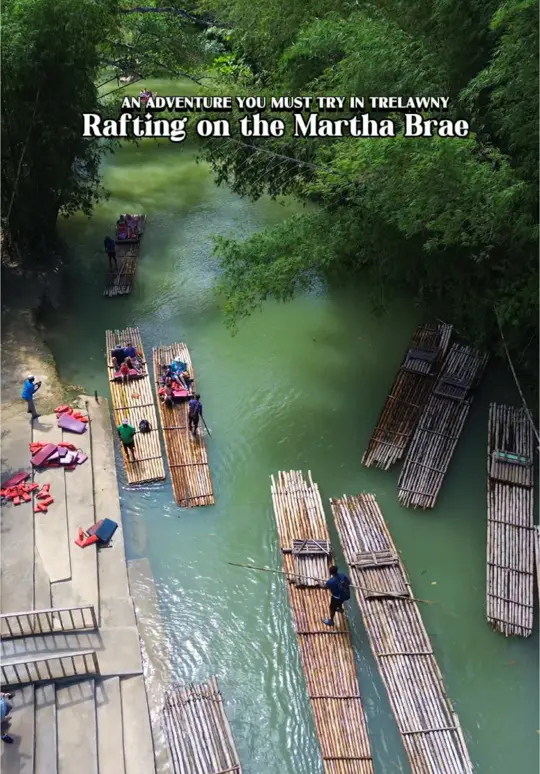 Marthabrae Jamaican Restaurant Fort Lauderdale in Florida showing visit, river rafting, nature, video by halimahtravels on TikTok