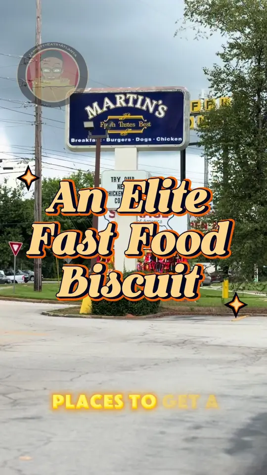 Martin's Restaurant in Kennesaw showing review, biscuit sandwiches, video by jarrettisnotimpressed on TikTok
