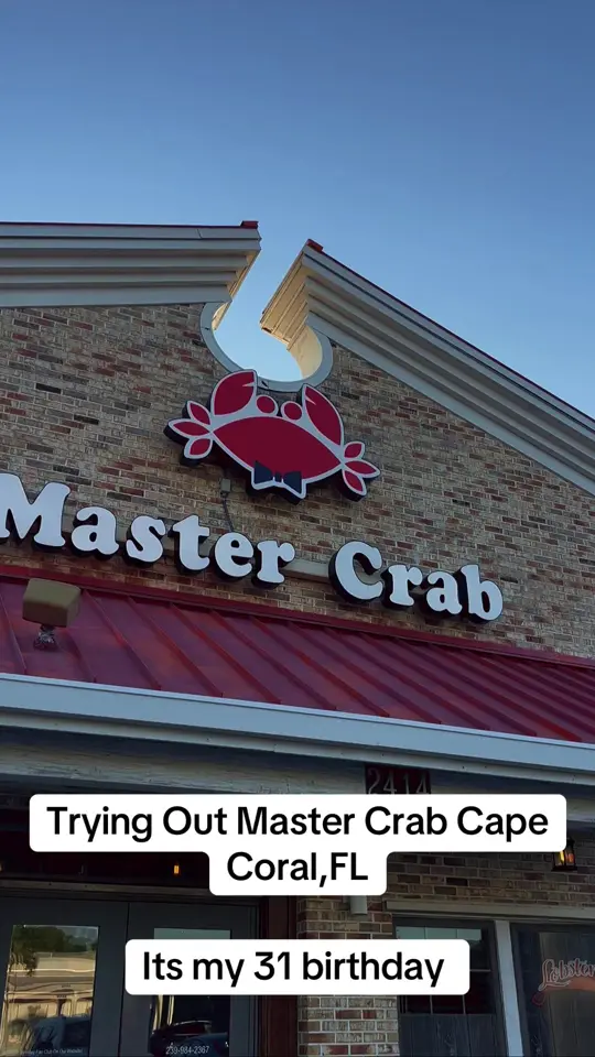 Master Crab in Cape Coral showing seafood, master crab, video by floridianculture on TikTok