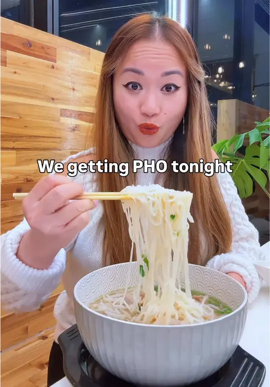Master Pho in Doraville showing review, pho, video by lemaitravel on TikTok