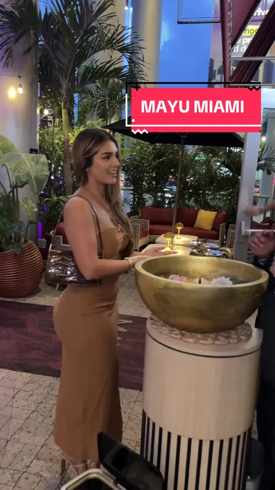 MAYU in Miami showing dinner, date night, video by michelledragon_ on TikTok