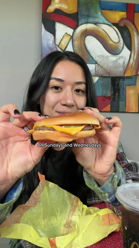 Mc Donalds in Miami showing food, hamburgers, cheeseburgers, chicken nuggets, video by explorewithgg on TikTok