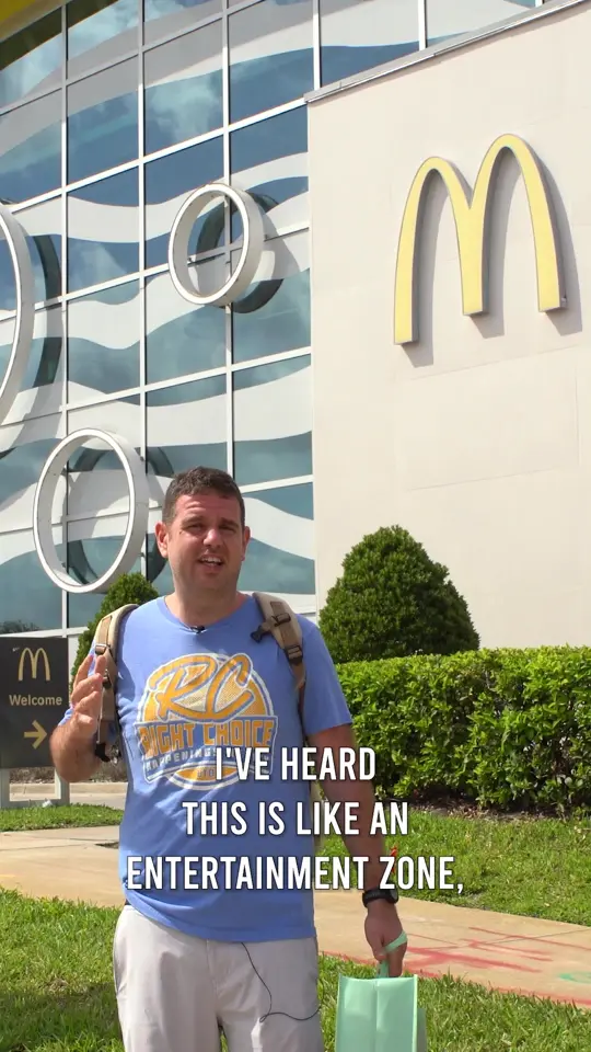 Mc Donalds in Miami showing review, largest mcdonalds, video by pizzareviewjoe on TikTok