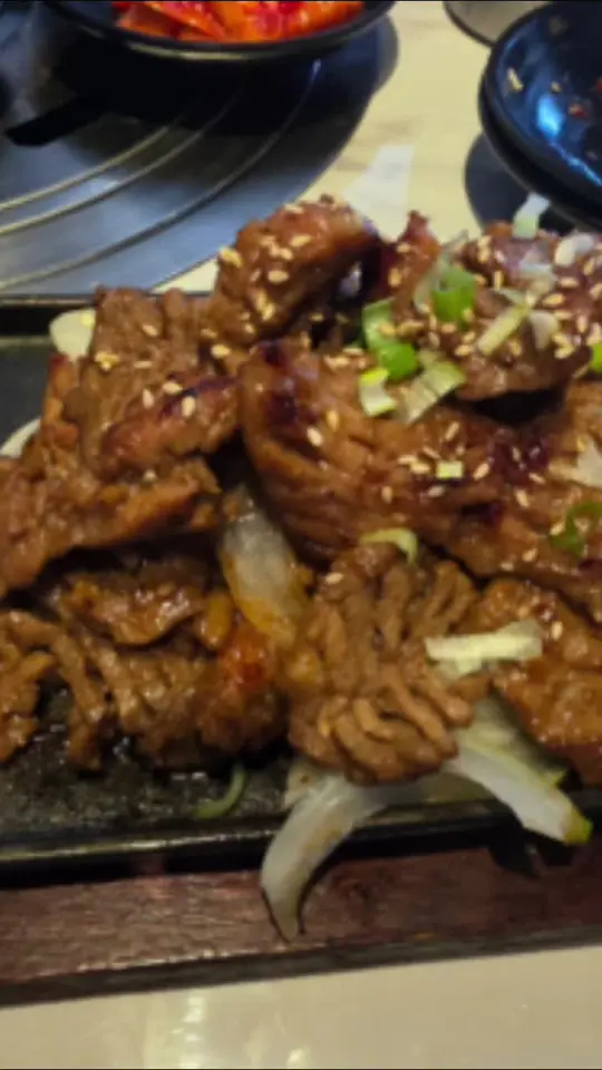 Meat 120 Korean BBQ in Dacula showing korean food, kbbq, lunch, video by minniethomas1 on TikTok