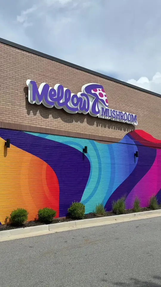 Mellow Mushroom Newnan in Newnan showing pizza, yummy, video by thecitymenus on TikTok