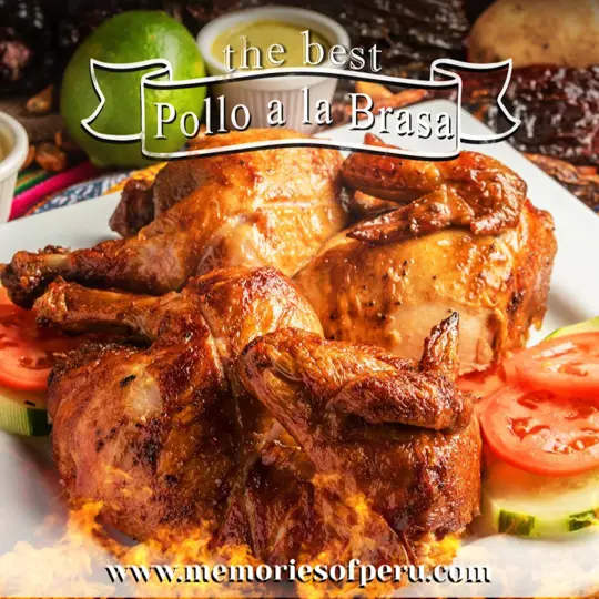 Memories of Peru Pollos A La Brasa International Drive in Orlando showing food, rotisserie chicken, video by Memories of Peru in International Drive on Facebook