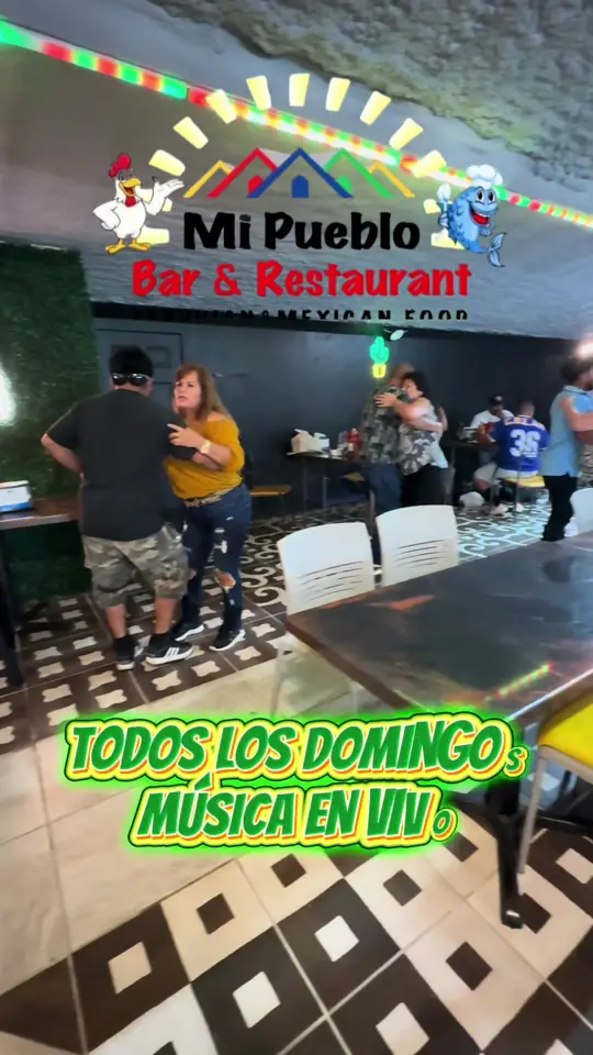 Mi Pueblo Restaurant in Lakeland showing live music, atmosphere, venue visit, video by mipueblobar on TikTok