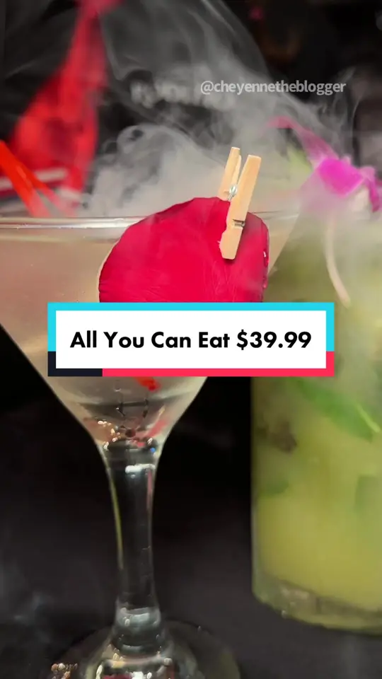 Miami to Brazil Rodizio in Miami showing dinner, all you can eat, rodizio, video by cheyennetheblogger on TikTok