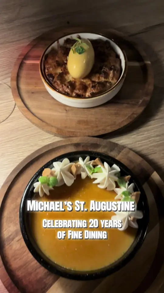 Michael's St. Augustine in St. Augustine showing review, visit, video by floridashistoriccoast on TikTok