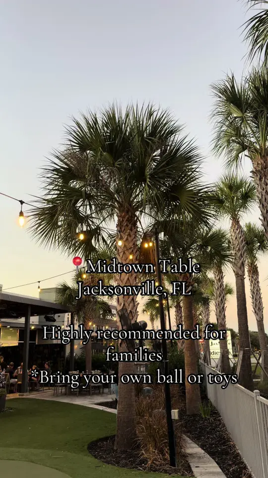 Midtown Table in Jacksonville showing restaurant visit, family dining, video by claudiacalderonricci on TikTok