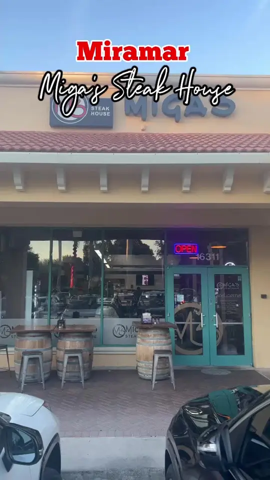 Miga's Steakhouse on TikTok, video by ms.soflo