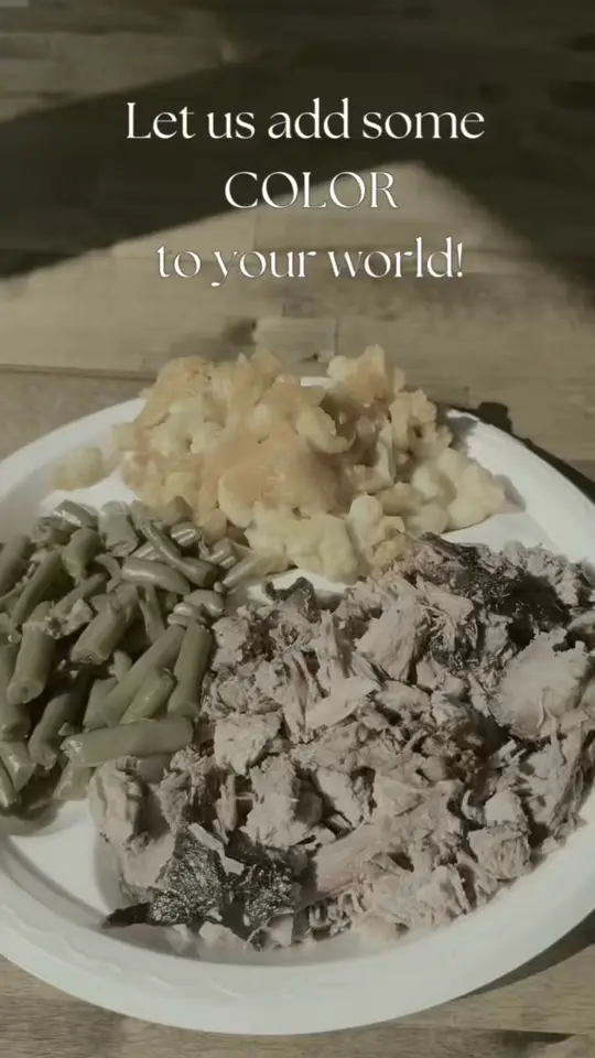 Mike & ED’s Bar-B-Q in Columbus showing food, chopped pork plate, sides, video by Mike & Ed's Bar-B-Q of Columbus on Facebook