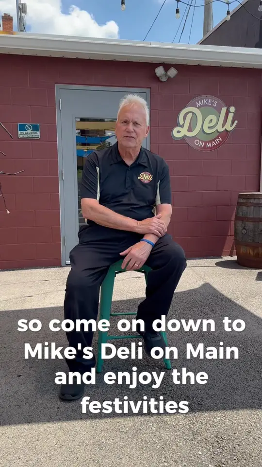 Mike's Deli in Port St. Joe showing celebration, anniversary, video by Mike's Deli on Main on Facebook