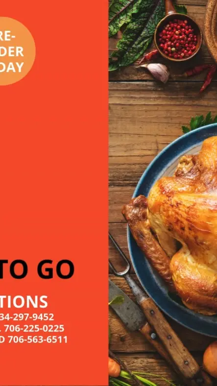 Miles to Go Whitesville in Columbus showing food, thanksgiving orders, video by Miles to Go Whitesville on Facebook