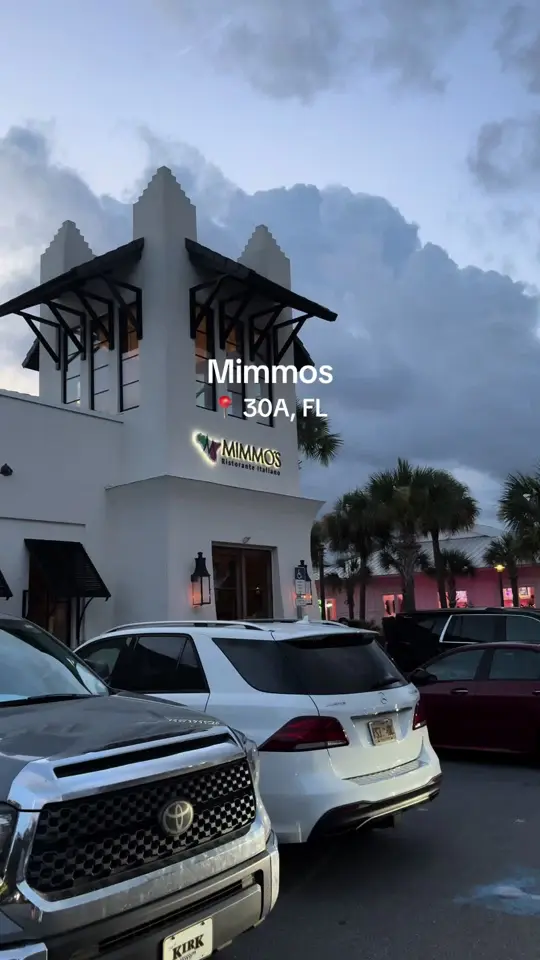 Mimmo's Destin Ristorante Italiano in Destin showing dinner, restaurant visit, video by leonnpham on TikTok
