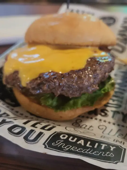 Mitchell's Restaurant in Cocoa showing food, cheeseburger, video by villagefoodtours on TikTok