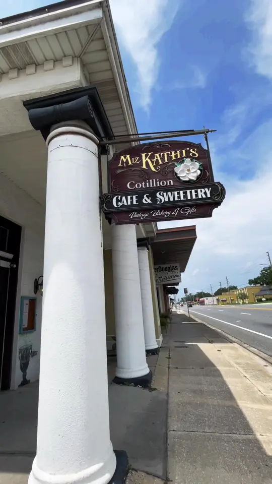 Miz Kathi’s Cotillion Southern Cafe on TikTok, video by ohbloodyshell