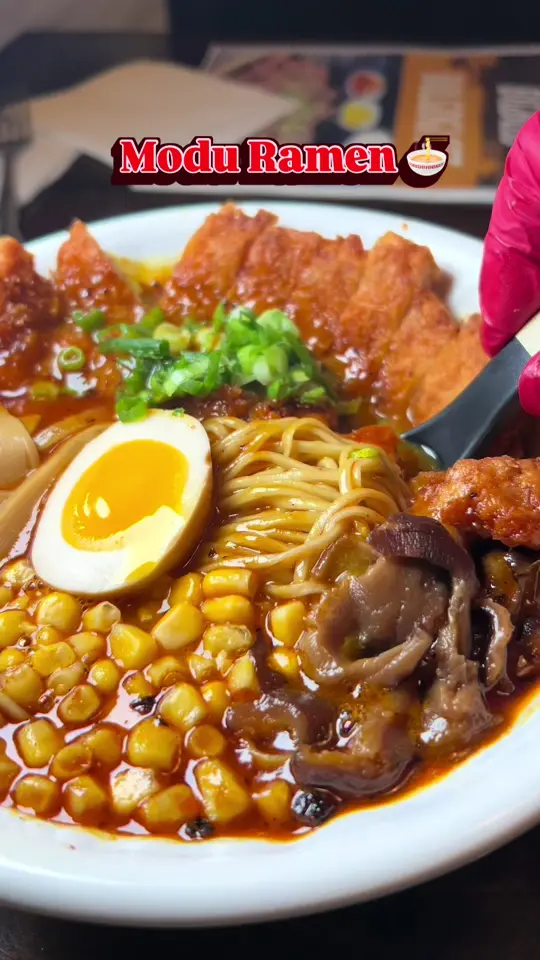 Modu Ramen in Jacksonville showing food review, ramen, video by richoffreviewz1 on TikTok