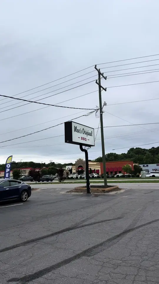 Moe's Original BBQ in Seminole showing restaurant visit, barbecue, video by alexislingerfelt on TikTok