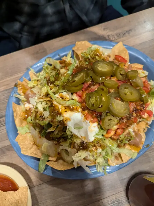 Monterrey Mexican Restaurant: Authentic Mexican in Douglasville, GA in Douglasville showing food, veggie nachos, video by realeatsrenatatv on TikTok