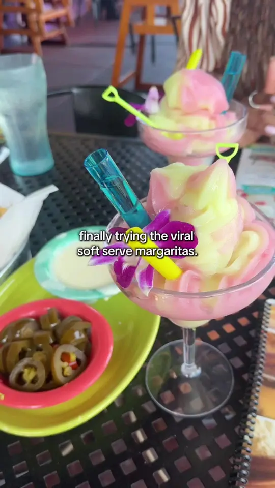 Monterrey Of Smyrna in Smyrna showing drink, soft serve margarita, video by loudlexx on TikTok