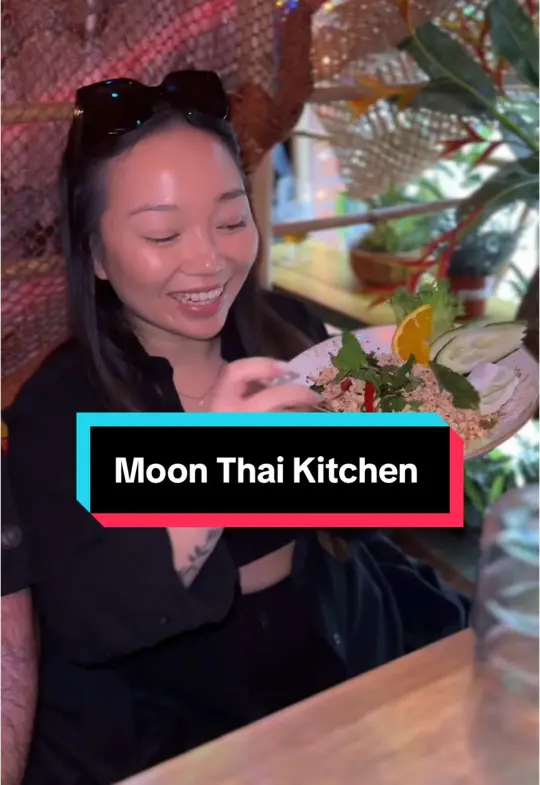 Moon Thai & Japanese in Coral Gables showing food, thai food, video by ninaspiser on TikTok