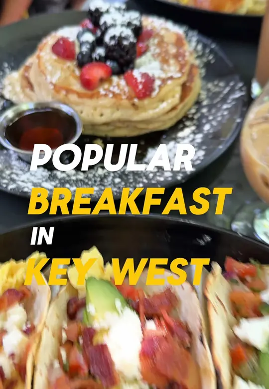 Moondog Cafe Key West in Key West showing food, pancakes, bakery, coffee, review, video by whiteteenic on TikTok