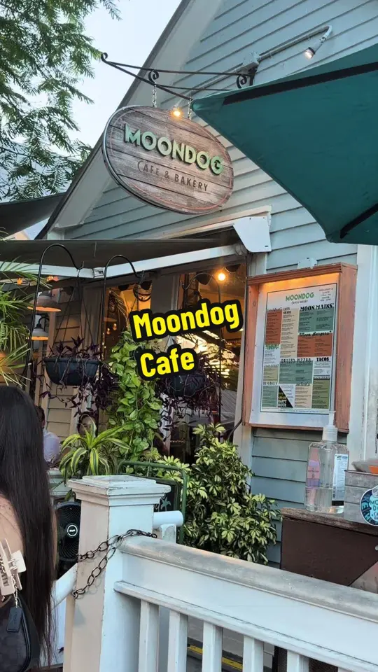 Moondog Cafe Key West in Key West showing review, hamburger, pizza, video by coachorem on TikTok