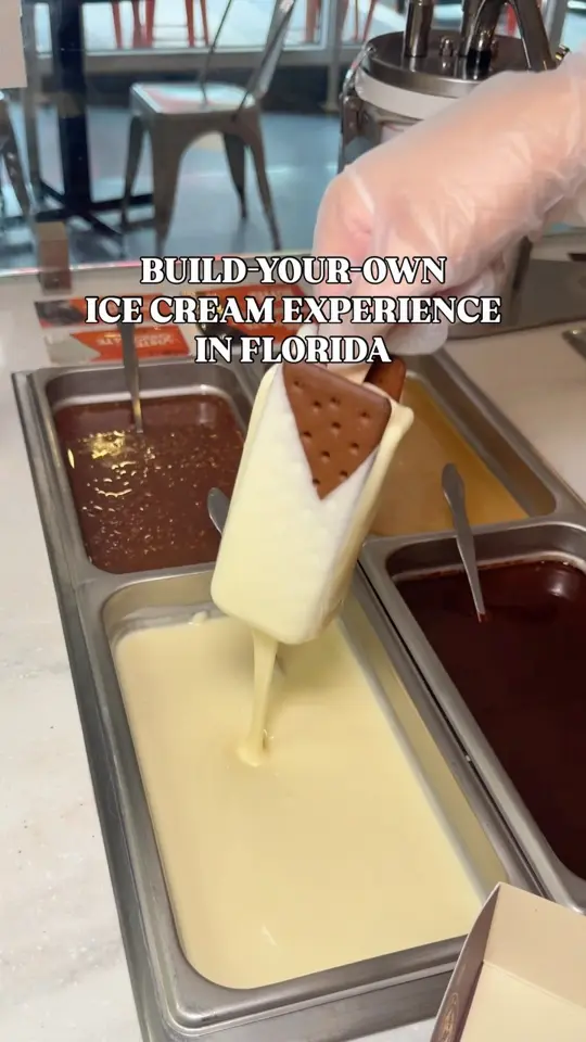  in Florida showing ice cream, paletas, frozen treats, toppings, video by Florida Travel Guide on Facebook