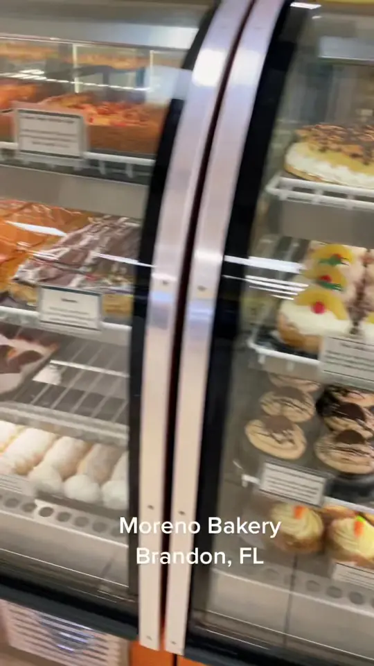 Moreno Bakery in Brandon showing bakery, food, video by heresthuscoop on TikTok