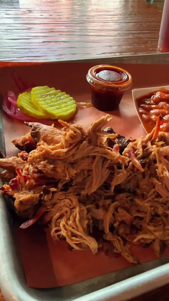 Morty's Meat & Supply in Dunwoody showing food, bbq, video by Barnesology on YouTube
