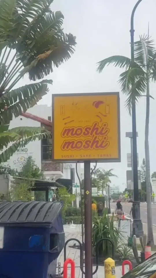 Moshi Moshi Miami Beach in Miami Beach showing review, happy hour, video by misstennessseee on TikTok