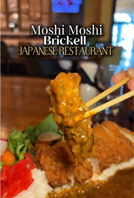 Moshi Moshi Miami Beach in Miami Beach showing food review, sushi, crunchy crab roll, video by solfoodiefinds on TikTok