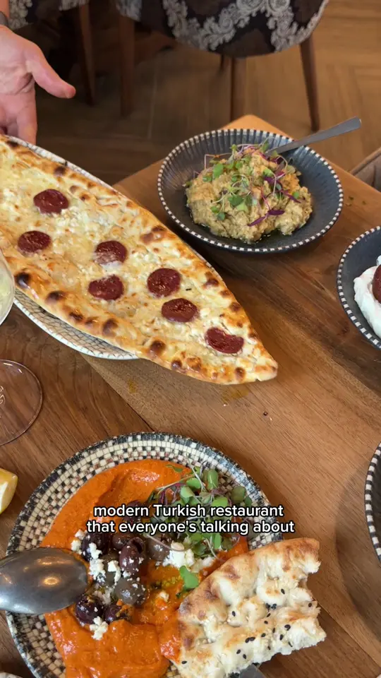 Mozaika Mezze in Alpharetta showing review, visit, video by thecaroandtina on TikTok