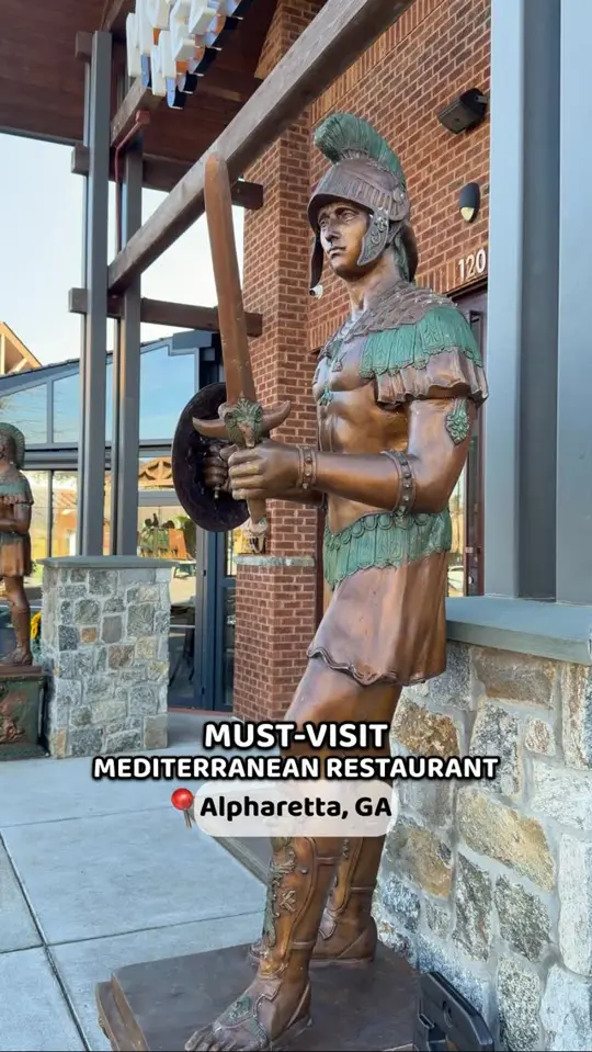 Mozaika Mezze in Alpharetta showing review, visit, fresh mezze, house-made hummus, in-house baked bread, flavorful mediterranean entrées, handcrafted cocktails, classic desserts, video by The.travel.ksu on Facebook