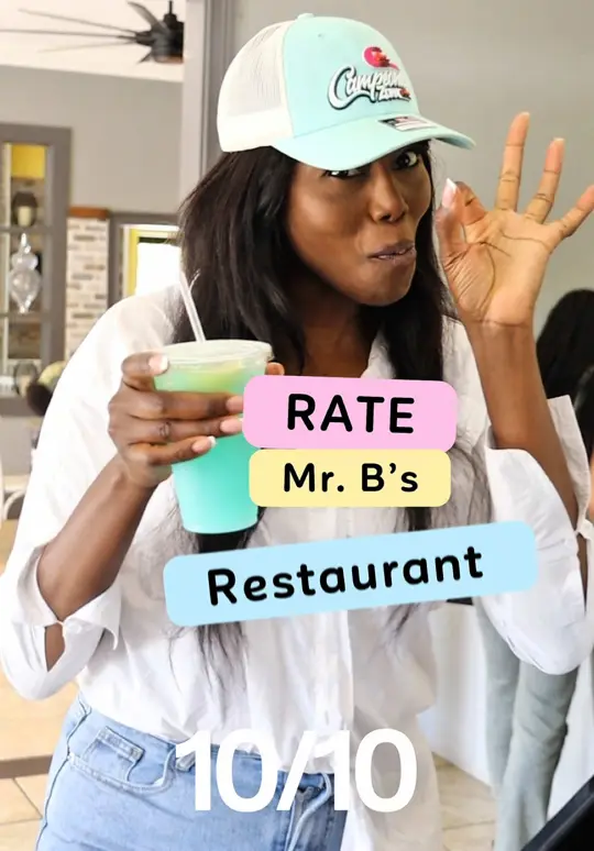 Mr B's Restaurant in Tampa showing visit, restaurant, video by beautynathletic on TikTok