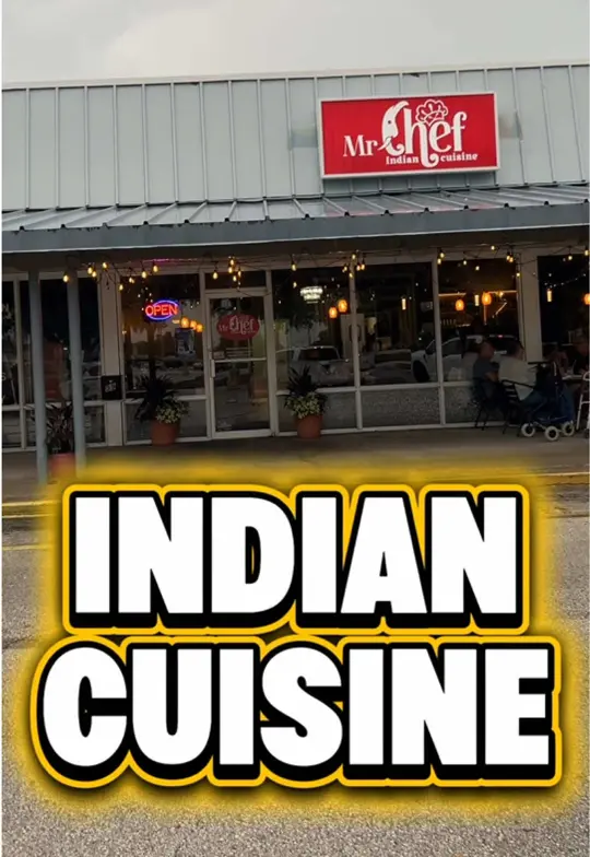 Mr Chef Indian Cuisine in Deltona showing food, butter chicken, video by sierra_lanay on TikTok