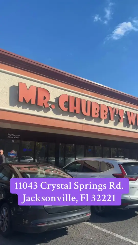 Mr. Chubby's Wings in Jacksonville showing review, visit, video by alboe21 on TikTok