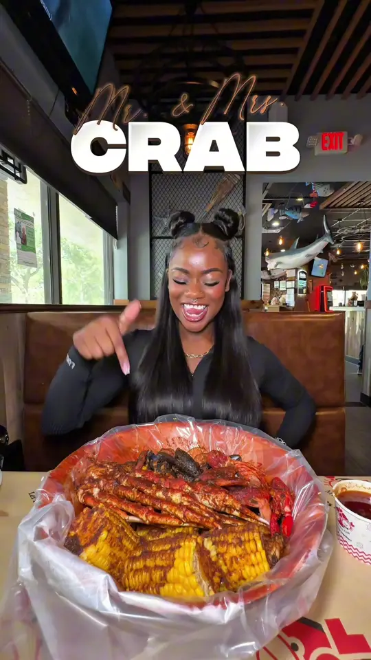 Mr. & Mrs. Crab Juicy Seafood & Bar - Ocoee in Ocoee showing seafood boil, mukbang, video by gihanneannaelle on TikTok