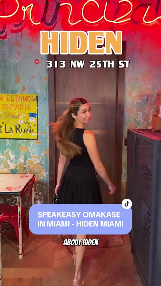 Mr. Omakase in Miami showing omakase, sushi, video by mr.eats305 on TikTok