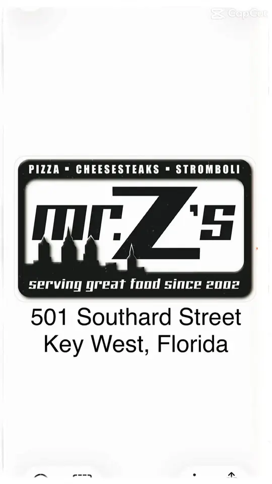 Mr. Z's in Key West showing pizza, fresh hot made to order, video by Mr. Z's - Old Town on Facebook